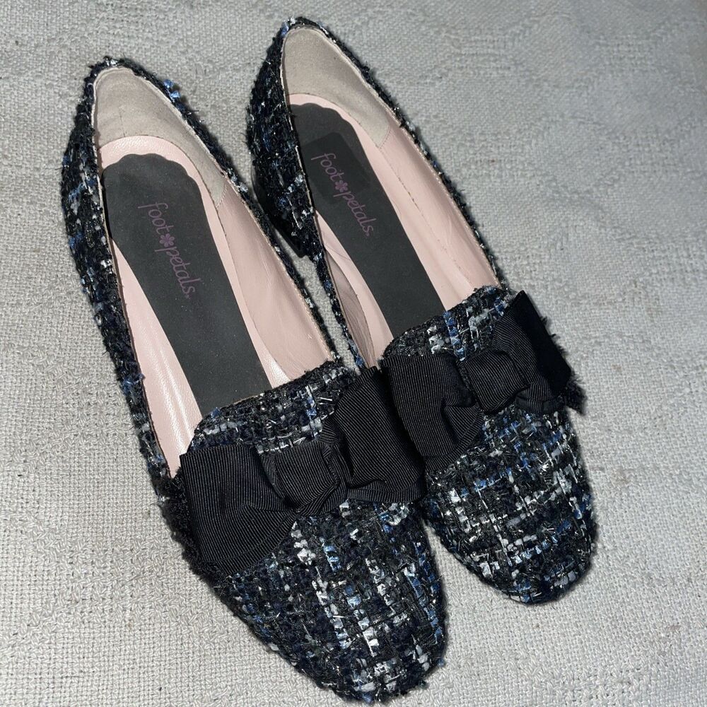 Kate Spade New York Women’s Dressy Heels Size 7 M Black Mottled Fabric Going Out